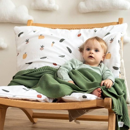Kocyk bambusowy PUUKI Pure 80x100 soczysta zieleń
