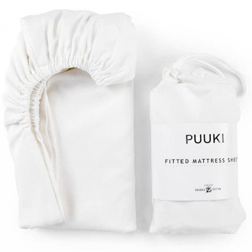 Prześcieradło PUUKI 60x120 śmietanka