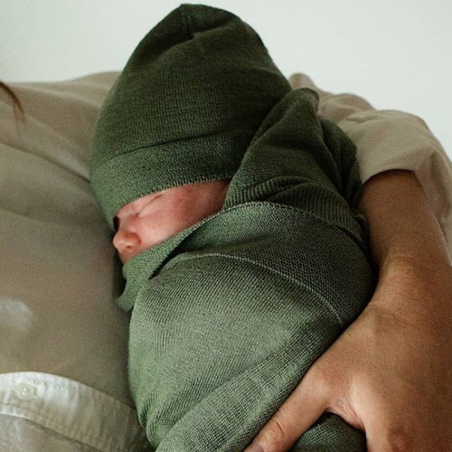 Zestaw wełna merino Cozy oliwkowy Amori Amori