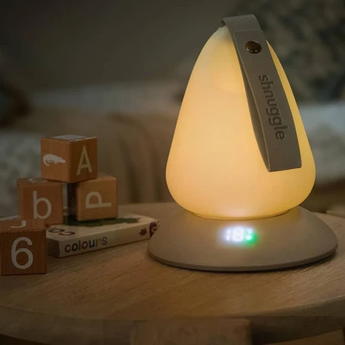 Shnuggle Lampka Nocna Moonlight Plus z Wyświetlaczem Temperatury