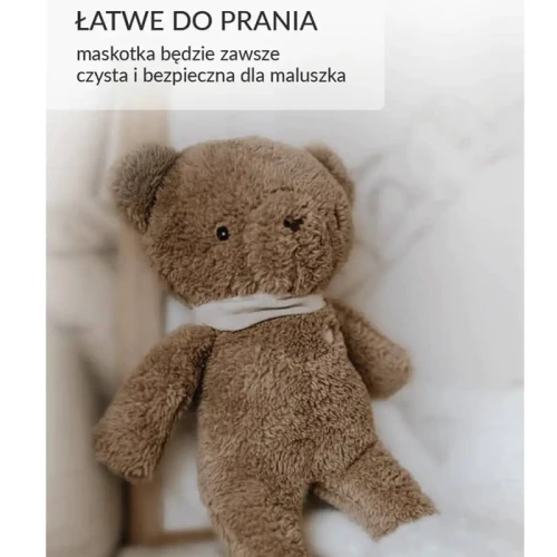 Szumiś Miś 5w1 – Szumiąca przytulanka z lampką i czujnikiem snu