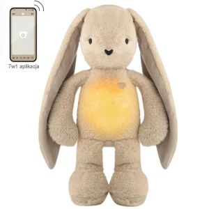 Królik z aplikacją 7w1 App beż Szumisie 