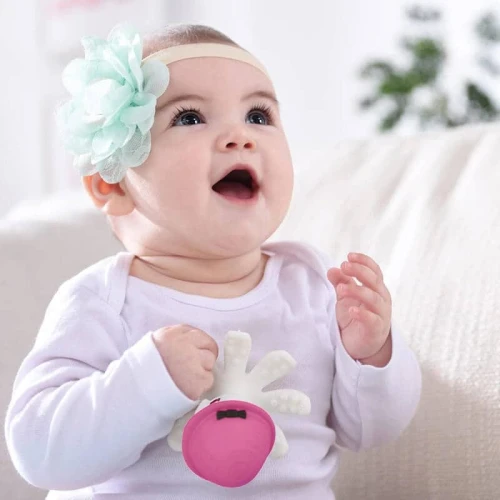 Gryzak ośmiornica pink Mombella