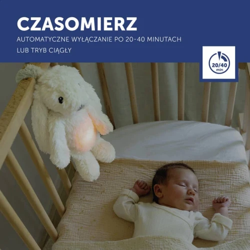 Zazu RO Szumiąca Lampka Nocna Królik