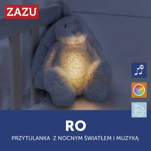 Zazu RO Szumiąca Lampka Nocna Królik White