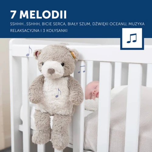 Zazu - Usypianka 7 melodi dla dziecka miś Bruno
