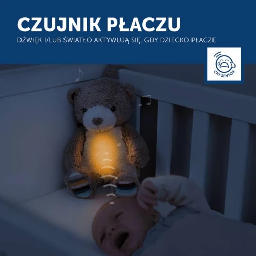Usypianka miś Bruno  czujnik płaczu Zazu