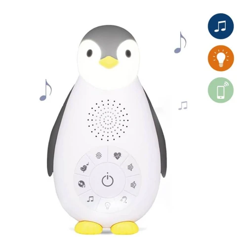 Usypianka bluetooth pingwin Zoe grey Zazu