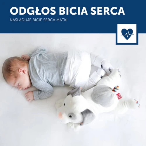 Przytulanka z bijącym sercem pies Dex Zazu
