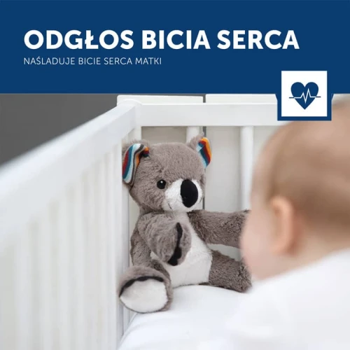 Przytulanka z bijącym sercem koala Coco Zazu