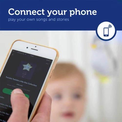 Zazu ZOE Usypianka z Głośnikiem Bluetooth Pingwin