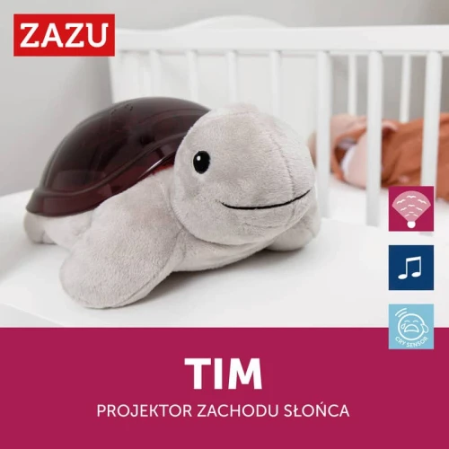 Projektor zachodzącego słońca żółw Tim Zazu