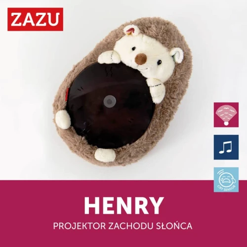 Zazu HENRY Projektor Zachodzącego Słońca Jeż