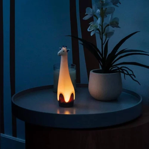 Lampka z latarką żyrafa Gina grey Zazu
