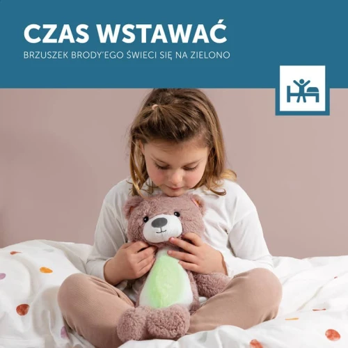 Zazu BRODY Trener Snu i Szumiąca Przytulanka Miś