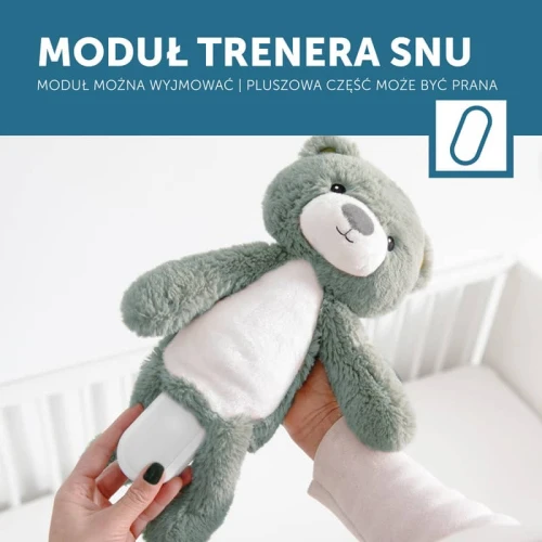 Zazu BRODY Trener Snu i Szumiąca Przytulanka Miś Blue