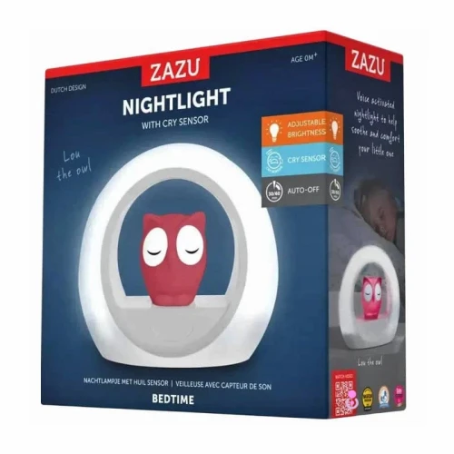 Opakowanie na prezent Zazu LOU Lampka Nocna Sowa Pink