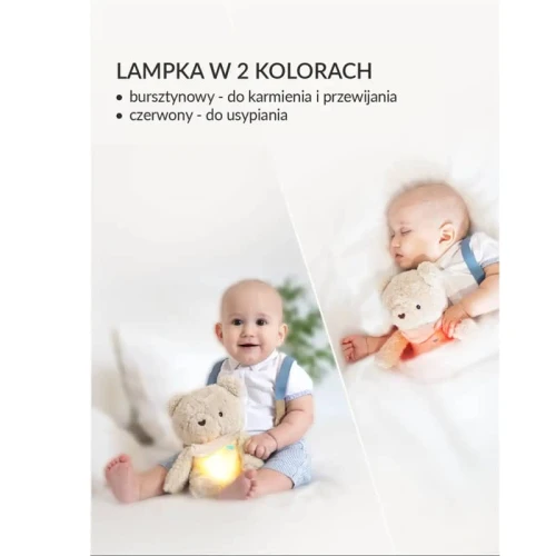 Szumiś miś z lampką beż 5w1 Szumisie