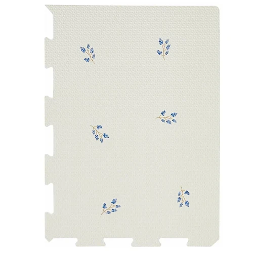 Mata piankowa EVA Blueberry Taupe - puzzle podłogowe 3 Sprouts