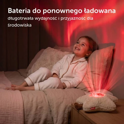 Projektor zorzy polarnej Gaia Beige Zazu