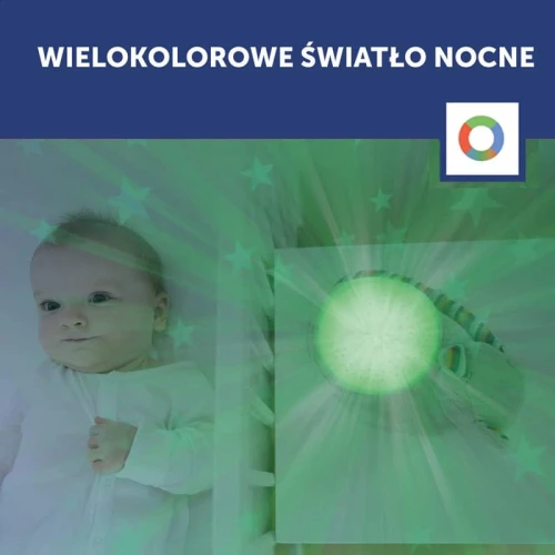 Projektor gwiazdek kot Kiki wielokolorowe światło Zazu