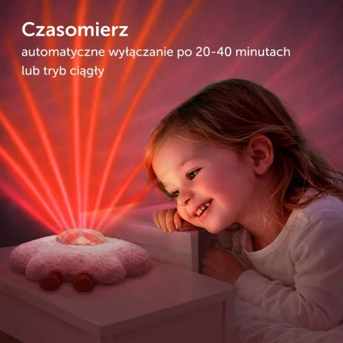 Projektor zorzy polarnej Gaia automatyczne wyłączanie Zazu