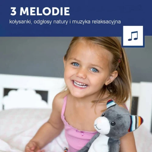 ZAZU KATIE Lampka Nocna Pluszowy Kot
