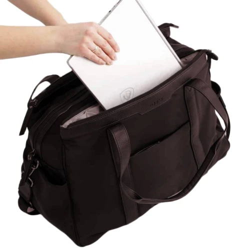 Torba do porodu i weekendowa dla mamy WEEKENDER dark brown Joissy