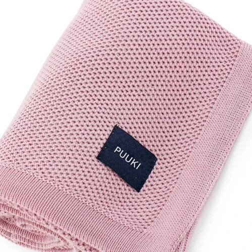 Kocyk bambusowy Faro vintage pink Puuki