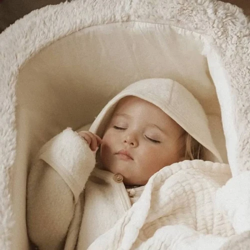 Charlie Crane Kosz Mojżesza Kuko Baby Fur Milk