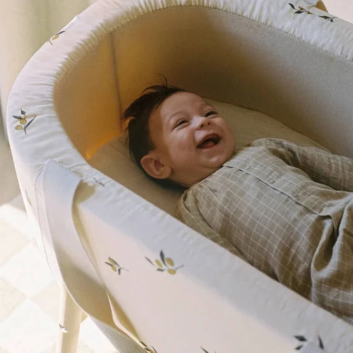 Charlie Crane Kosz Mojżesza Kuko Baby Bois De Rose