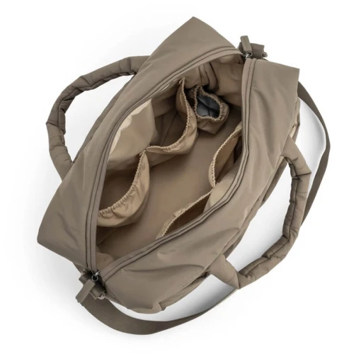 Torba do wózka pikowana z przewijakiem Taupe Done by Deer