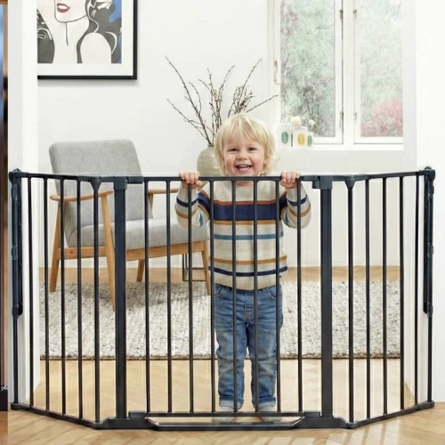 BabyDan - bramka ochronna Flex StepFree M, czarna
