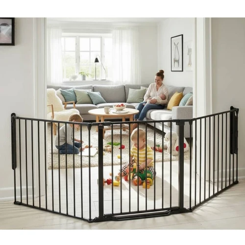 BabyDan - bramka ochronna Flex StepFree L, czarna