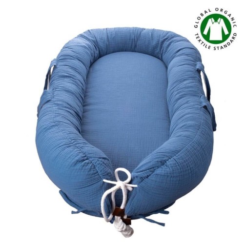Kokon Newborn Nest muślin Jeans Hi Little One