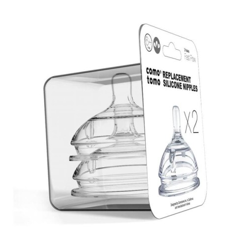 Smoczki antykolkowe Fast Flow 2 pack Comotomo