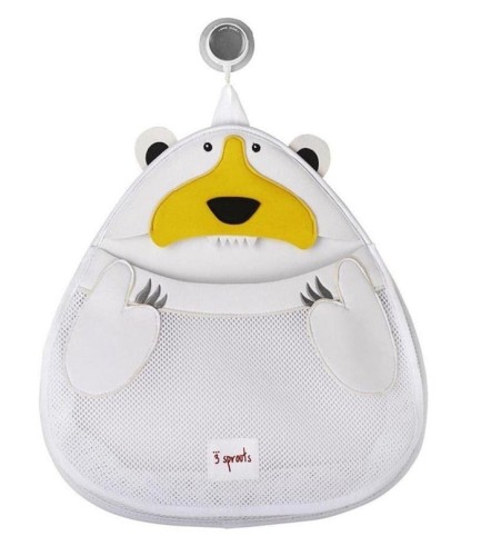 Organizer kąpielowy miś polarny 3 Sprouts