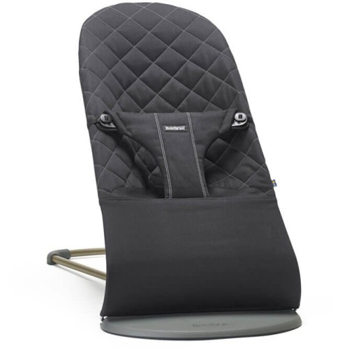 Leżaczek Bliss Cotton czarny BabyBjorn