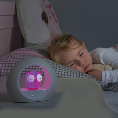 Lampka nocna led sowa Lou grey Zazu