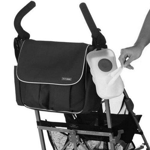 Pojemnik na mokre chusteczki Swipes grey Skip Hop