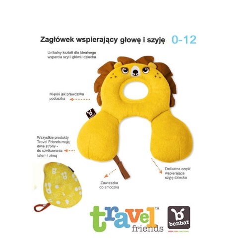Zagłówek Travel Friends 0-12 Fairy Benbat