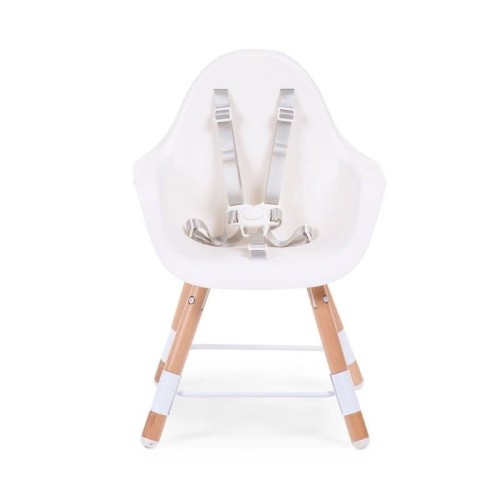 Krzesełko do karmienia dziecka Evolu 2 natural white Childhome