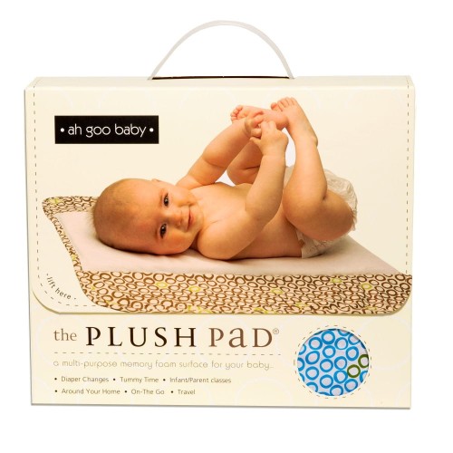 Przewijak podróżny z pianki memory Bubbles In Water Ah Goo Baby
