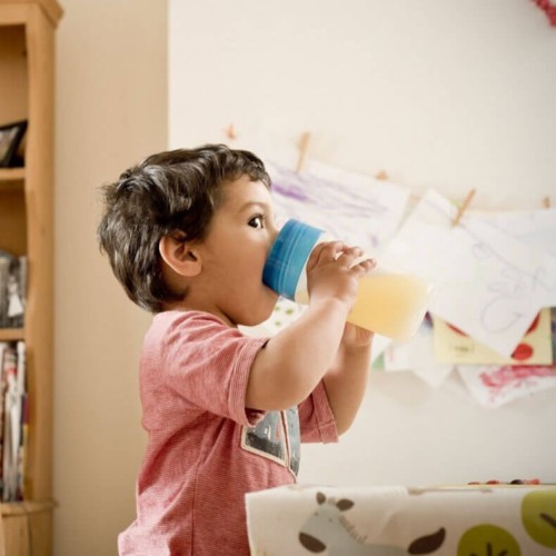 Kubeczek świecący niekapek błękitny Litecup