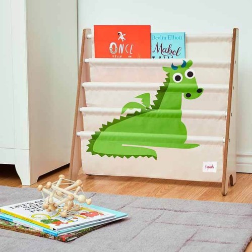 Stojak na książki smok green 3 Sprouts