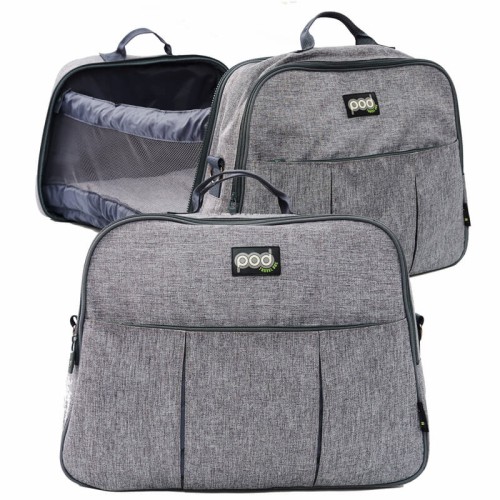 Torba wielofunkcyjna Pod Grey Linen Bizzi Growin