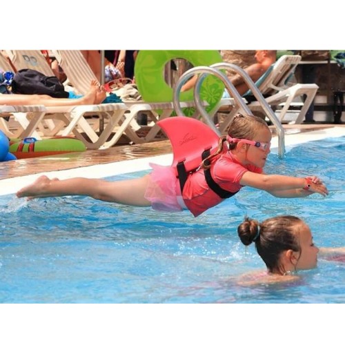 Płetwa do nauki pływania pudrowy róż SwimFin