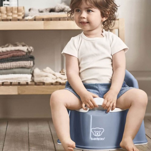 Nocnik fotelik niebieski BabyBjorn