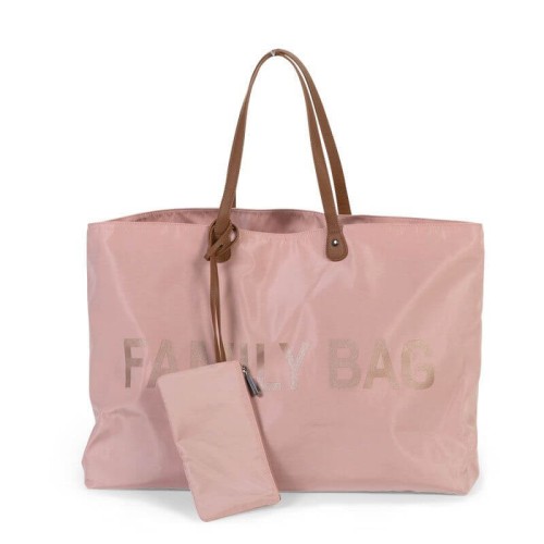 Torba Family bag różowa Childhome