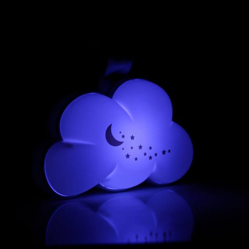 Lampka nocna chmurka z pozytywką PurFlo